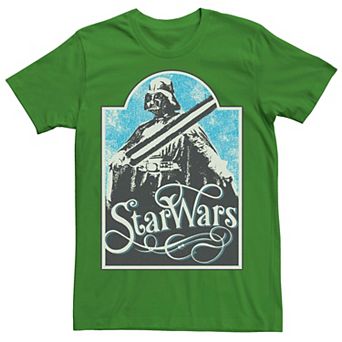 Men's Star Wars Retro Vader Poster Tee