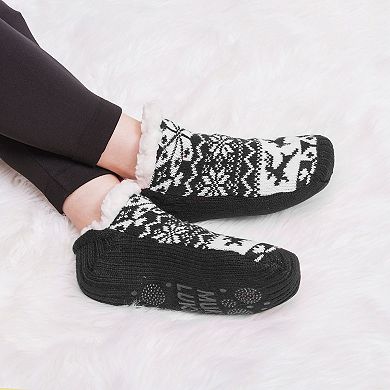 Women's MUK LUKS Short Slipper Socks