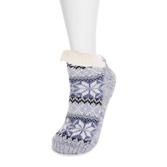 Women's MUK LUKS Short Slipper Socks
