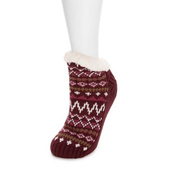 Women's MUK LUKS Short Slipper Socks
