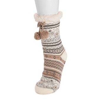Women's MUK LUKS Short Slipper Socks