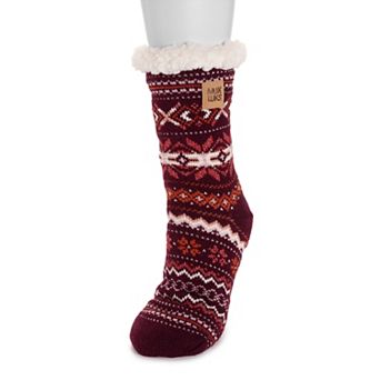 Women's MUK LUKS Short Slipper Socks