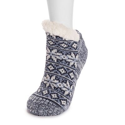 Women's MUK LUKS Short Slipper Socks