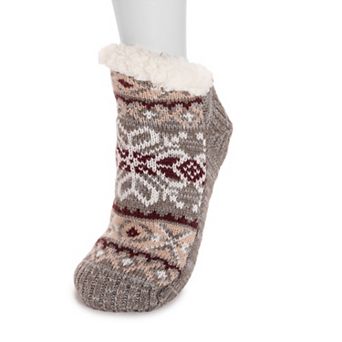 Women's MUK LUKS Short Slipper Socks