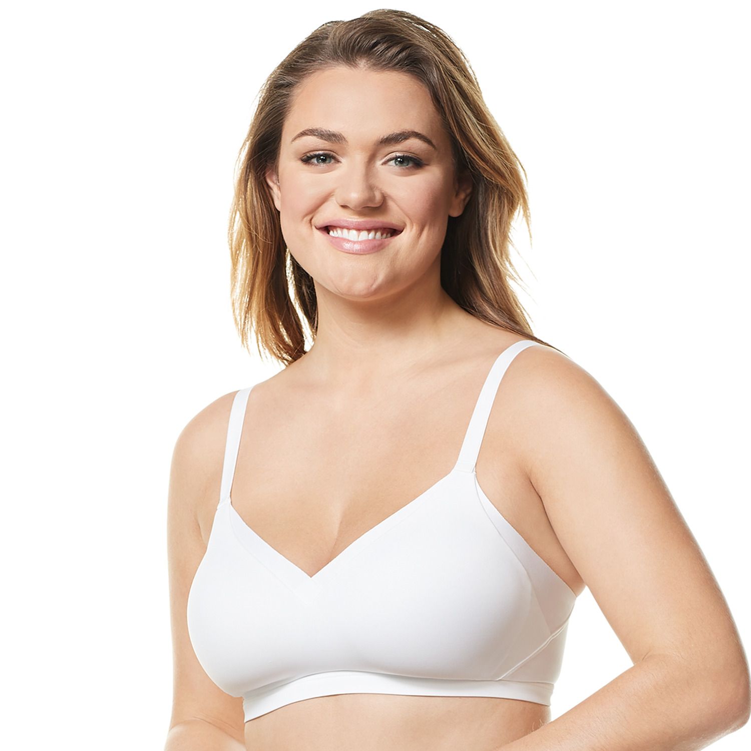 olga women's no side effects wire free contour bra