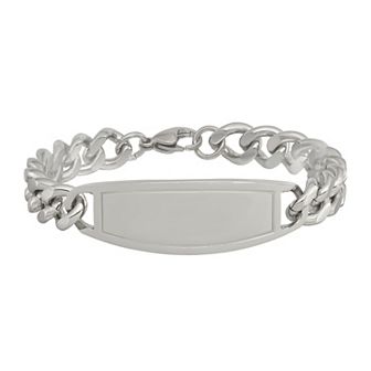 Men's Stainless Steel ID Bracelet
