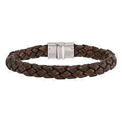 Kohls hot sale leather bracelets