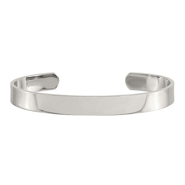 Mens TTstyle Black Stainless Steel Cuff Bangle NEW Arrival 