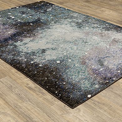 StyleHaven Emeric Abstract Galaxy Area Rug
