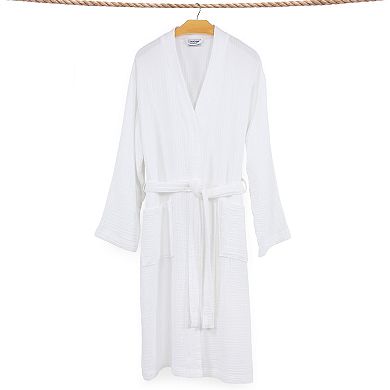 Linum Home Textiles Turkish Cotton Smyrna Luxury Robe