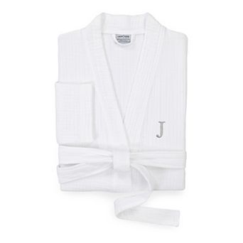 Linum Home Textiles Turkish Cotton Smyrna Personalized Luxury Robe