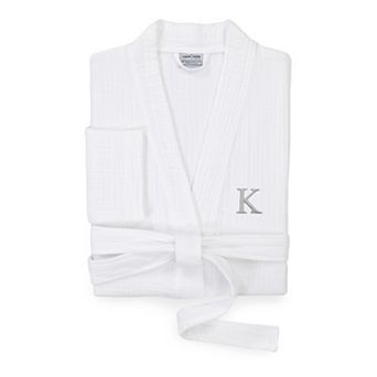 Linum Home Textiles Turkish Cotton Smyrna Personalized Luxury Robe