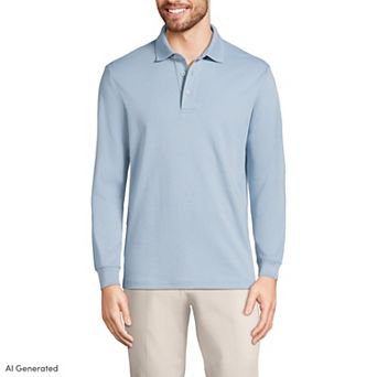 Men's Lands' End Soft Supima Polo