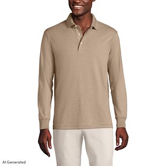 Men's Lands' End Soft Supima Polo