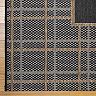 Laura Ashley Logan Indoor Outdoor Chestnut Black Area Rug