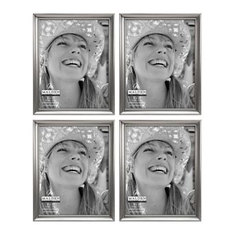 Malden Pewter Finish Frame 4 pc Set