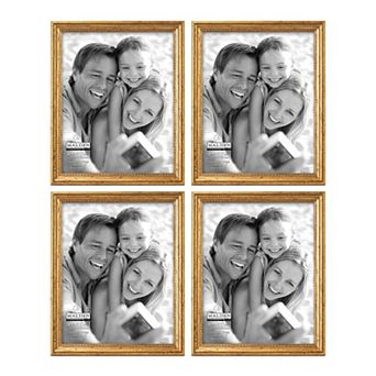 Malden Beaded Gold Finish Frame 4 pc Set