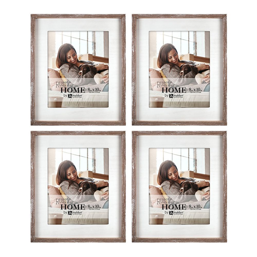Malden Distressed Frame 4-piece Set