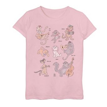 Disney's The Aristocats Girls 7-16 All The Cats Graphic Tee