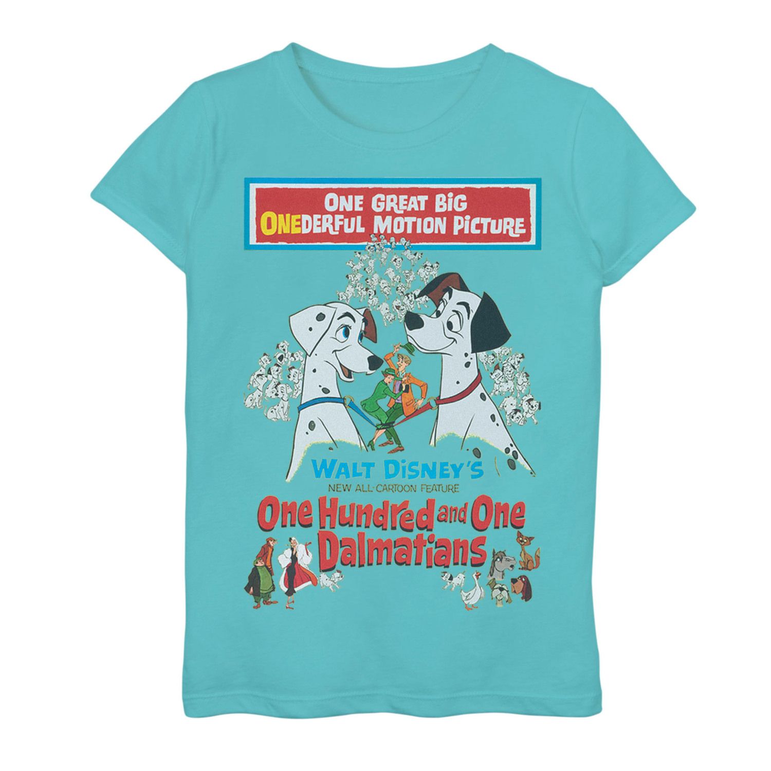 Image for Disney 's 101 Dalmatians Girls 7-16 Movie Promotion Graphic Tee at Kohl's.