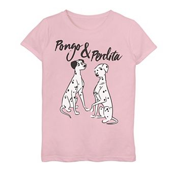 Disney's 101 Dalmatians Girls 7-16 Pongo Perdita Graphic Tee