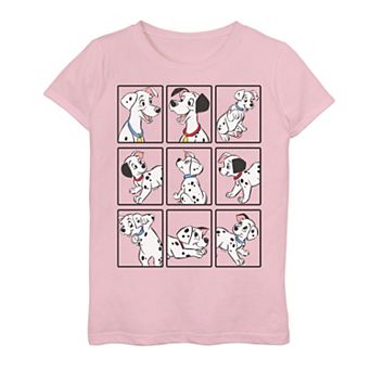 Disney's 101 Dalmatians Girls 7-16 Family Photo Box Up Graphic Tee