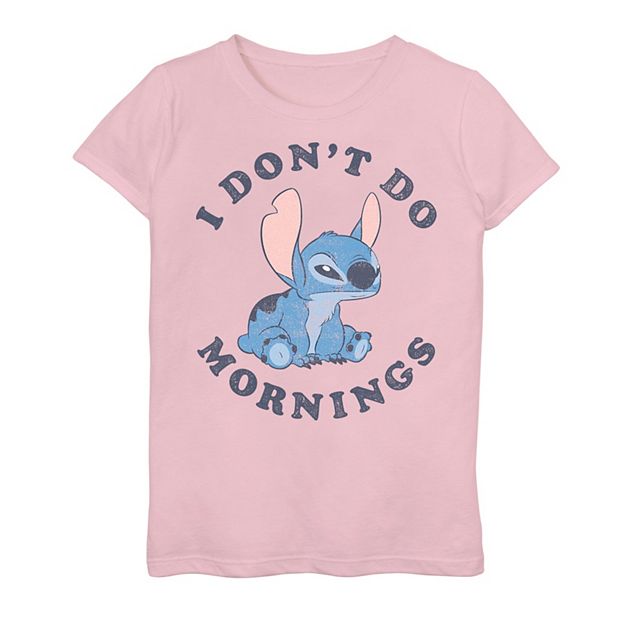  Disney Lilo & Stitch Little Girls T-Shirt and Leggings Outfit  Set Pink/Gray 4: Clothing, Shoes & Jewelry