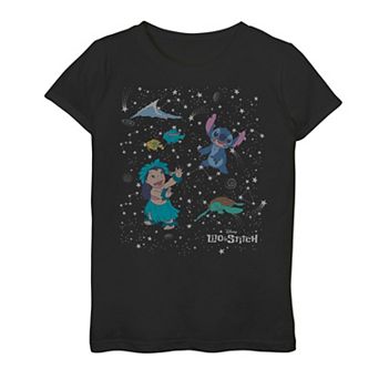 Disney's Lilo & Stitch Girls 7-16 Constellations Graphic Tee