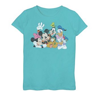 Disney's Mickey Mouse Girls 7-16 Classic Characters Graphic Tee
