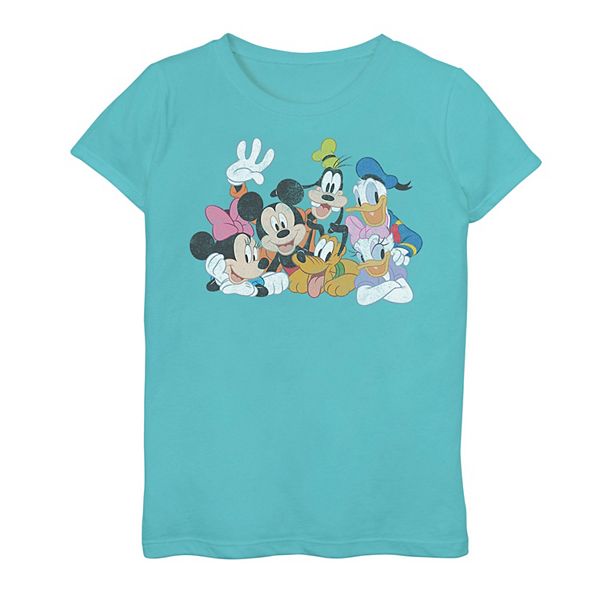 Disney's Mickey Mouse Girls 7-16 Classic Characters Graphic Tee