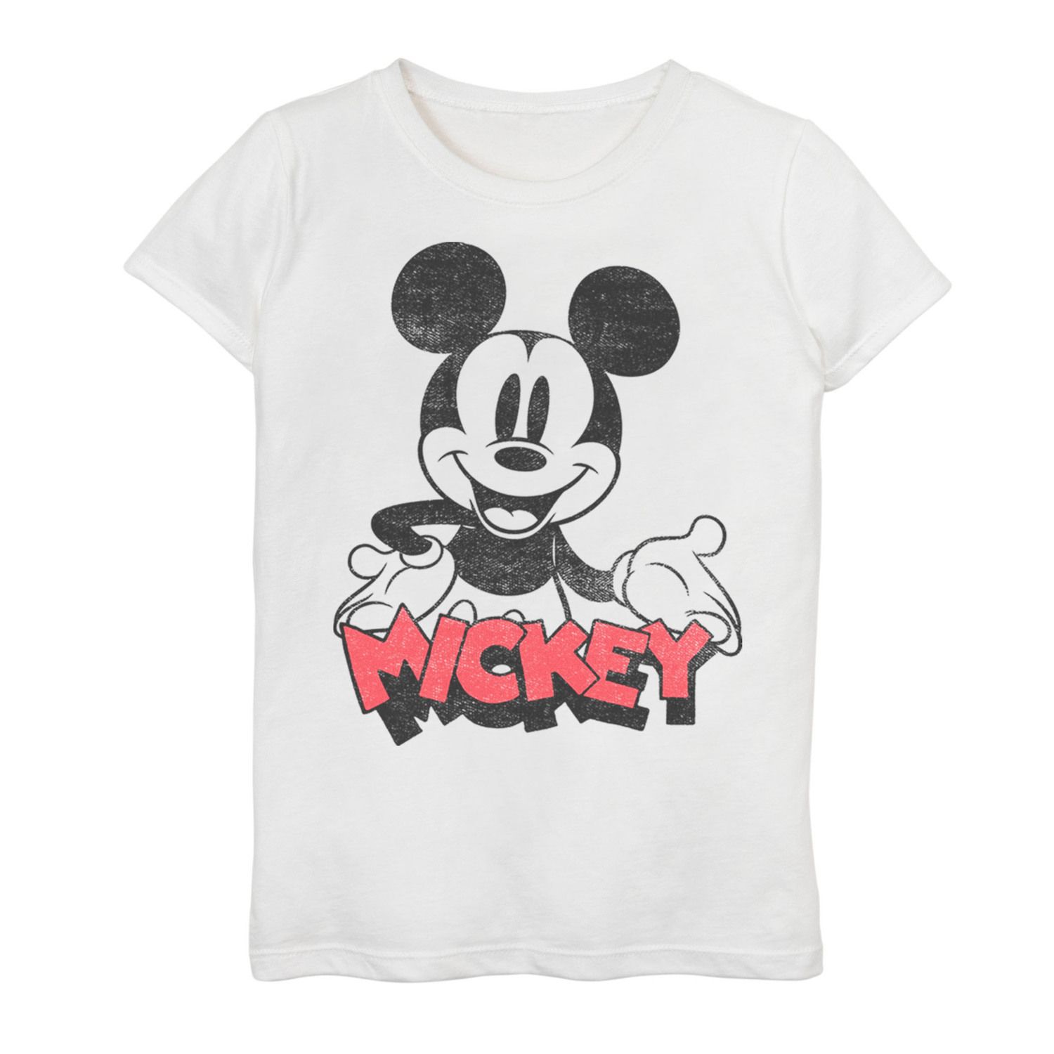 Image for Disney 's Mickey Mouse Girls 7-16 Happy Graphic Tee at Kohl's.