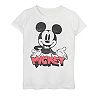 Disney's Mickey Mouse Girls 7-16 Happy Graphic Tee