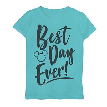 Disney's Mickey Mouse Best Day Ever Girls 7-16 Graphic Tee