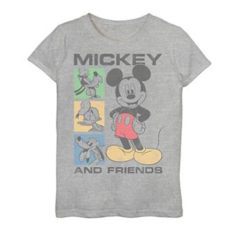 Disney's Mickey Mouse Girls 7-16 Box Seats Graphic Tee
