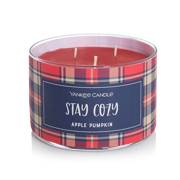 Yankee Candle Apple Pumpkin 18oz. 3Wick Round Vessel Candle