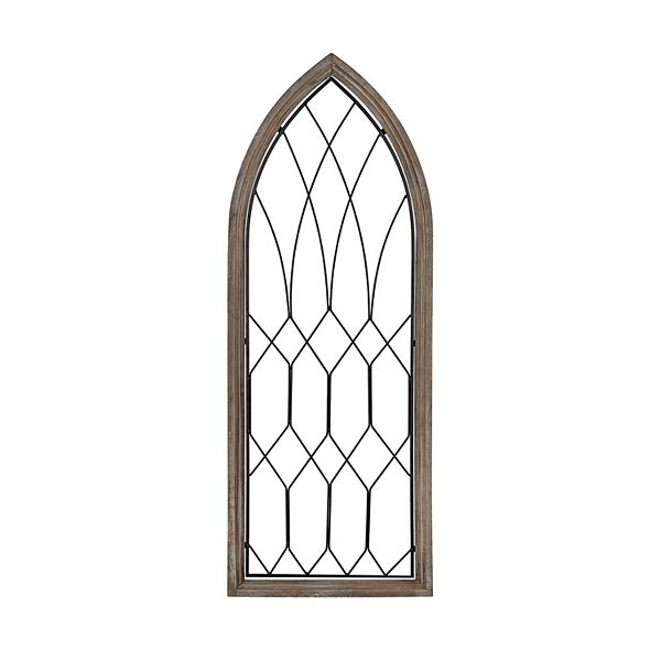 Stratton Home Decor Farmhouse Window Panel Wall Decor