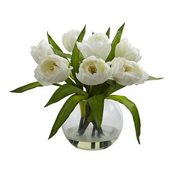 nearly natural Artificial Tulips Arrangement