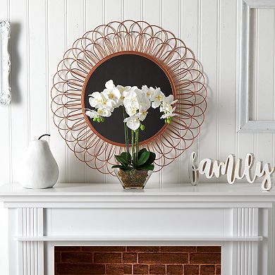 nearly natural Artificial Triple Phalaenopsis Orchid Floral Arrangement