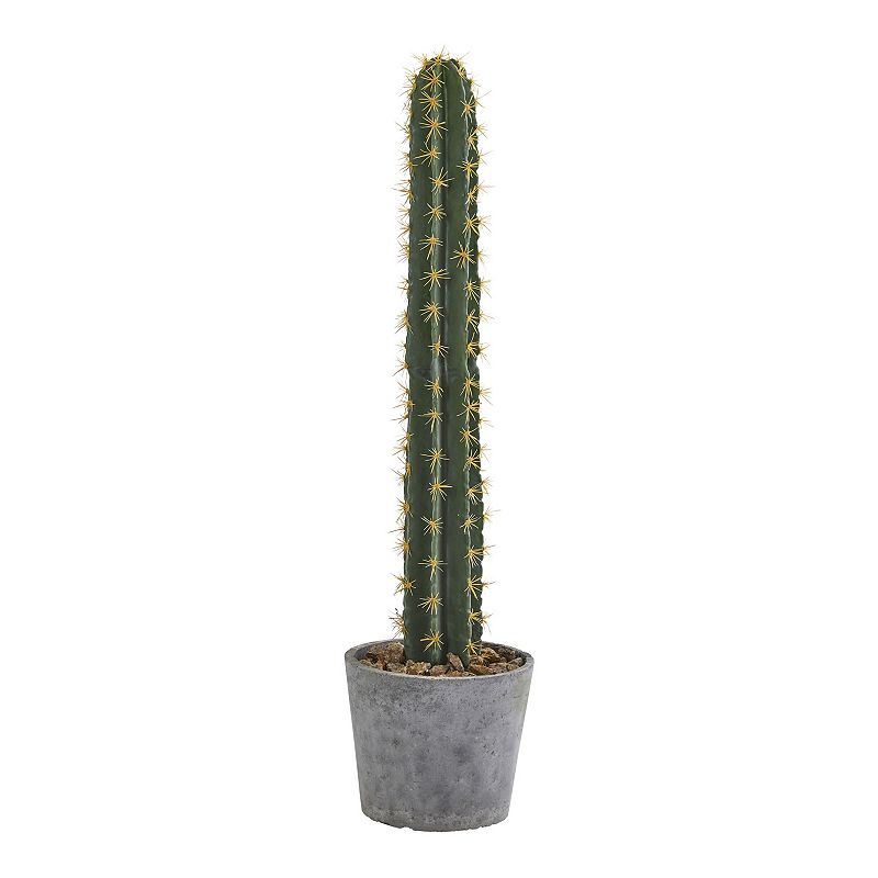 17857569 nearly natural Artificial Cactus Plant, Green sku 17857569