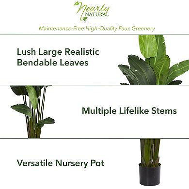 nearly natural Artificial Travelers Palm Tree