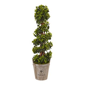 nearly natural 4-ft. English Ivy Artificial Tree in Farmhouse Planter