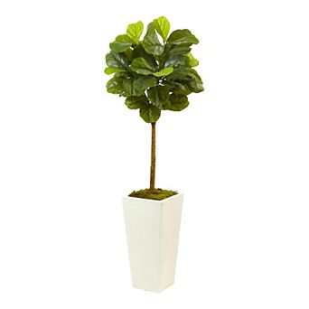 nearly natural 4.5-ft. Artificial Fiddle Leaf Fig Tree