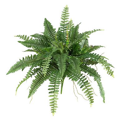 40-in. Artificial Boston Fern 2-piece Set