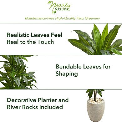 nearly natural 4-ft. Dracaena Artificial Plant