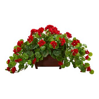 nearly natural Geranium Artificial Plant