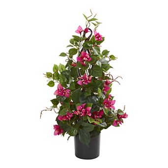 nearly natural 24 in Bougainvillea Artificial Climbing Plant