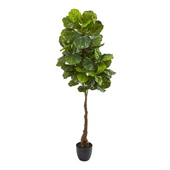 nearly natural 64 in Fiddle Leaf Artificial Tree