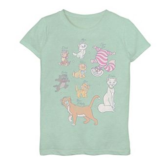 Disney's Franchise Kitties Girls 7-16 Graphic Tee