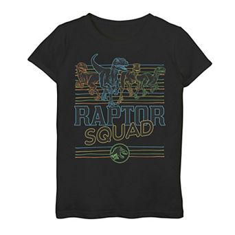Girls 7-16 Jurassic World: Camp Cretaceous Raptor Squad Graphic Tee