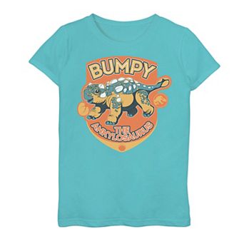 Girls 7-16 Jurassic World: Camp Cretaceous Bumpy The Ankylosaurus Graphic Tee